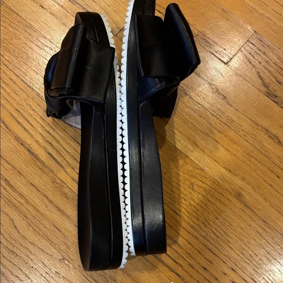 Kate Spade Black Bow Flats - Picture 6 of 9